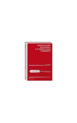 Rozdzielność majątkowa z wyrównaniem dorobków - Błażej Bugajski - Ebook - 978-83-8187-073-3