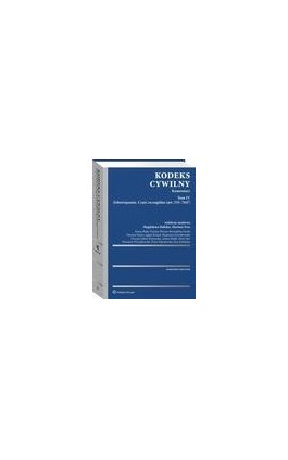 Kodeks cywilny. Komentarz. Tom IV - Wojciech Wyrzykowski - Ebook - 978-83-8124-957-7