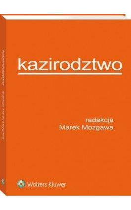 Kazirodztwo - Marek Mozgawa - Ebook - 978-83-8092-456-7