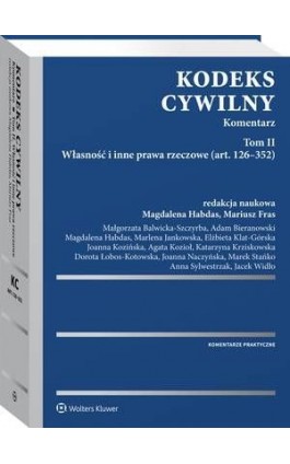 Kodeks cywilny. Komentarz. Tom II - Jacek Widło - Ebook - 978-83-8124-436-7