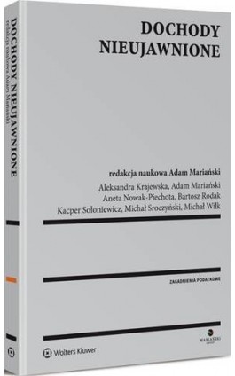 Dochody nieujawnione - Adam Mariański - Ebook - 978-83-264-8661-6