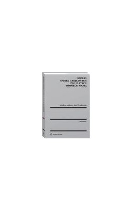 Kodeks spółek handlowych po 15 latach obowiązywania - Józef Frąckowiak - Ebook - 978-83-8124-773-3