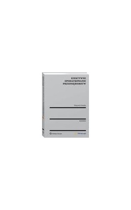 Efektywne opodatkowanie przedsiębiorstw - Wojciech Sztuba - Ebook - 978-83-8092-450-5