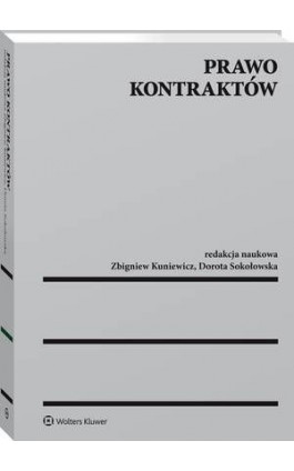 Prawo kontraktów - Dorota Sokołowska - Ebook - 978-83-8124-095-6