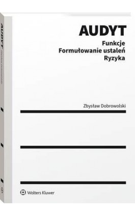 Audyt - Zbysław Dobrowolski - Ebook - 978-83-8223-961-4