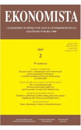 Ekonomista 2015 nr 2 - Praca zbiorowa - Ebook