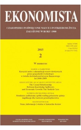 Ekonomista 2015 nr 2 - Praca zbiorowa - Ebook