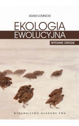 Ekologia ewolucyjna - Adam Łomnicki - Ebook - 978-83-01-17485-9