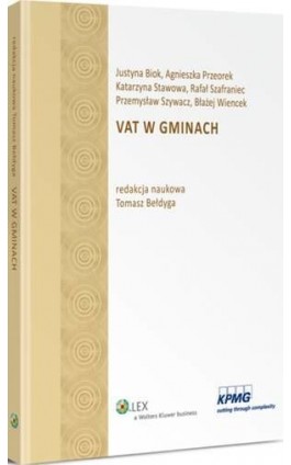 VAT w gminach - Agnieszka Przeorek - Ebook - 978-83-264-7038-7