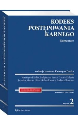 Kodeks postępowania karnego. Komentarz - Cezary Kulesza - Ebook - 978-83-8223-374-2