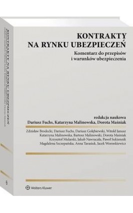 Kontrakty na rynku ubezpieczeń - Zdzisław Brodecki - Ebook - 978-83-8187-523-3