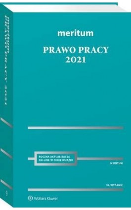 MERITUM Prawo pracy 2021 - Kazimierz Jaśkowski - Ebook - 978-83-8223-816-7