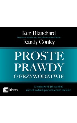 Proste prawdy o przywództwie - Ken Blanchard - Audiobook - 978-83-8231-273-7