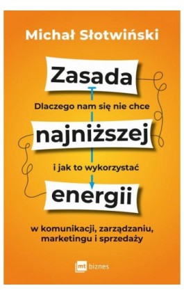 Zasada najniższej energii - Michał Słotwiński - Ebook - 978-83-8231-321-5