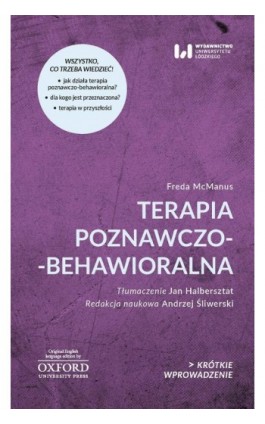 Terapia poznawczo-behawioralna - Mcmanus Freda - Ebook - 978-83-8220-989-1