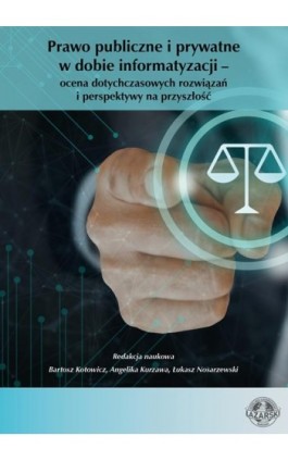 Prawo publiczne i prywatne w dobie informatyzacji – ocena dotychczasowych rozwiązań i perspektywy na przyszłość - Dominik Borek - Ebook - 978-83-66723-60-3