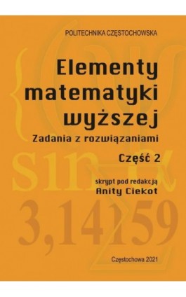 Elementy matematyki wyższej. Cześć 2 - Ebook - 978-83-7193-817-7