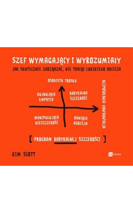 Szef wymagający i wyrozumiały - Kim Scott - Audiobook - 978-83-8087-611-8