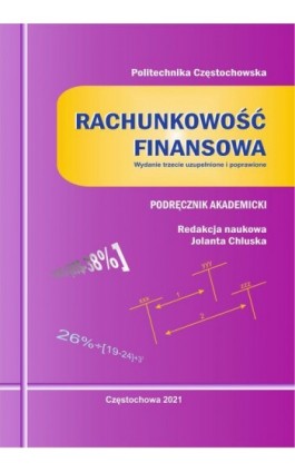 Rachunkowość finansowa. Wydanie trzecie uzupełnione i poprawione - Ebook - 978-83-7193-803-0