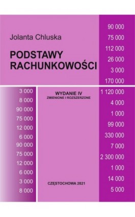 Podstawy rachunkowości. Wyd. 4 - Jolanta Chluska - Ebook - 978-83-7193-782-8