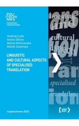 Linguistic and Cultural Aspects of Specialised Translation - Andrzej Łyda - Ebook - 978-83-7193-912-9
