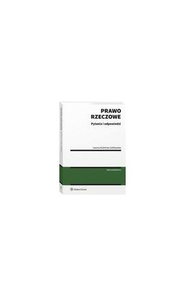 Prawo rzeczowe. Pytania i odpowiedzi - Joanna Kuźmicka-Sulikowska - Ebook - 978-83-8328-769-0