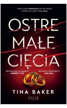 Ostre małe cięcia - Tina Baker - Ebook - 978-83-8280-858-2