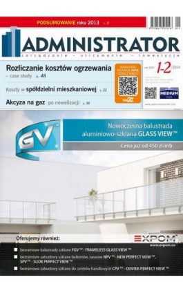 Administrator 1-2/2014 - Praca zbiorowa - Ebook