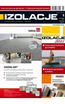 Izolacje 1/2015 - Ebook