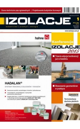 Izolacje 1/2015 - Ebook