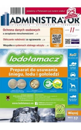 Administrator 11/2015 - Praca zbiorowa - Ebook