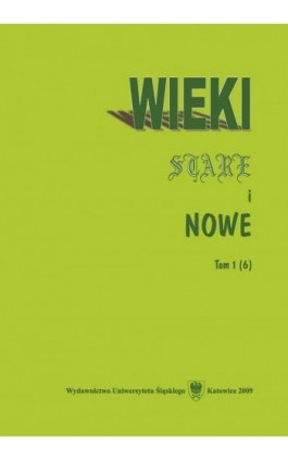 Wieki Stare i Nowe. T. 1 (6) - Ebook