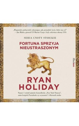 Odwagi! Fortuna sprzyja nieustraszonym - Ryan Holiday - Audiobook - 978-83-8322-770-2