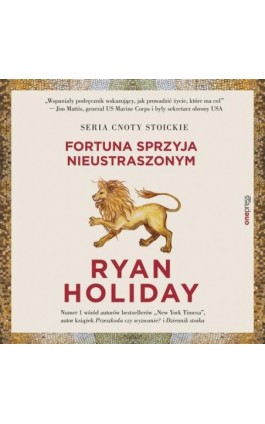 Odwagi! Fortuna sprzyja nieustraszonym - Ryan Holiday - Audiobook - 978-83-8322-770-2