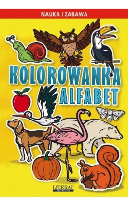 Kolorowanka Alfabet - Krzysztof Tonder - Ebook - 978-83-8260-426-9