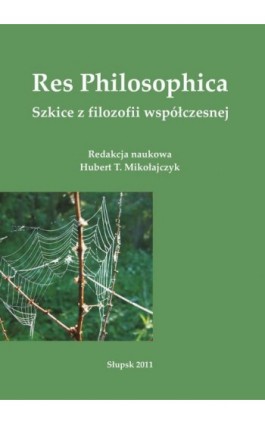 Res Philosophica - Ebook - 978-83-7467-168-2