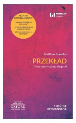 Przekład - Matthew Reynolds - Ebook - 978-83-8331-210-1