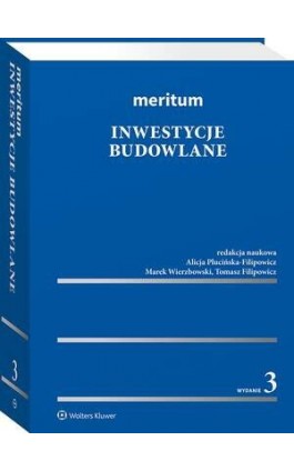 Meritum Inwestycje budowlane - Marek Wierzbowski - Ebook - 978-83-8358-011-1
