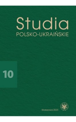 Studia Polsko-Ukraińskie 2023/10 - Ebook