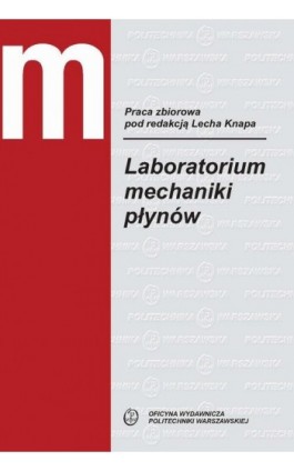 Laboratorium mechaniki płynów - Lech Knap - Ebook - 978-83-8156-304-8