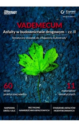 Vademecum Asfalty w budownictwie drogowym - cz. II - Praca zbiorowa - Ebook - 978-83-65883-51-3