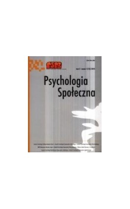 Psychologia Społeczna nr 1(13)/2010 - Ebook