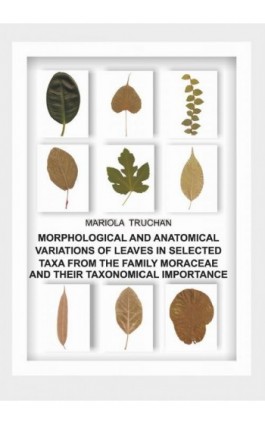 MORPHOLOGICAL AND ANATOMICAL VARIATIONS OF LEAVES IN SELECTED TAXA FROM THE FAMILY MORACEAE AND THEIR TAXONOMICAL IMPORTANCE - Mariola Truchan - Ebook - 978-83-7467-249-8
