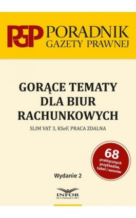 Gorące tematy dla biur rachunkowych - Praca zbiorowa - Ebook - 978-83-8268-445-2