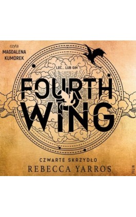 Fourth Wing. Czwarte Skrzydło - Rebecca Yarros - Audiobook - 978-83-8357-048-8