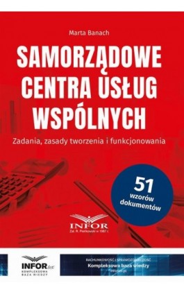 Samorządowe centra usług wspólnych - Marta Banach - Ebook - 978-83-8268-334-9