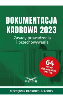 Dokumentacja Kadrowa 2023 - Praca zbiorowa - Ebook - 978-83-8268-417-9