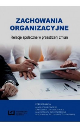 Zachowania organizacyjne - Ebook - 978-83-7969-803-5