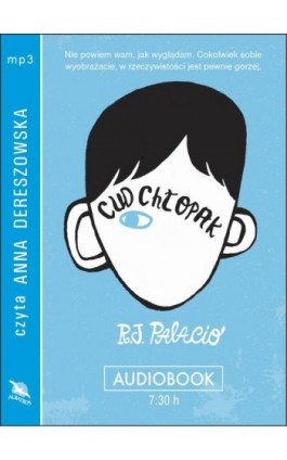 Cud chłopak - R. J. Palacio - Audiobook - 978-83-7885-340-4