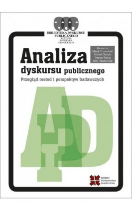 Analiza dyskursu publicznego - Praca zbiorowa - Ebook - 978-83-7963-033-2